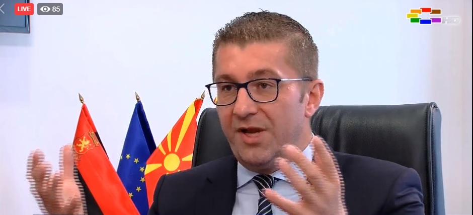 Mickoski: Only an opposition nominated prosecutors can seriously investigate Zaev’s Government