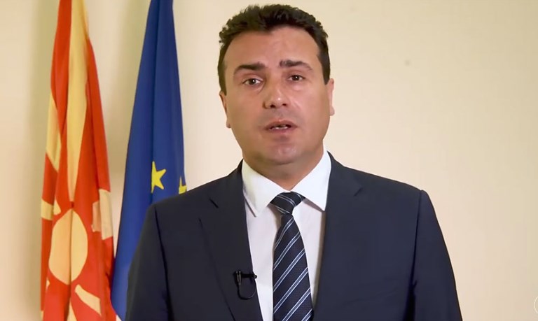 Zaev answers a question, the director of “September 8” hospital rolls his eyes