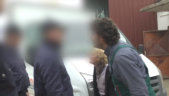 Dramatic footage of a Karbinci family being evicted over a 10.000 EUR loan