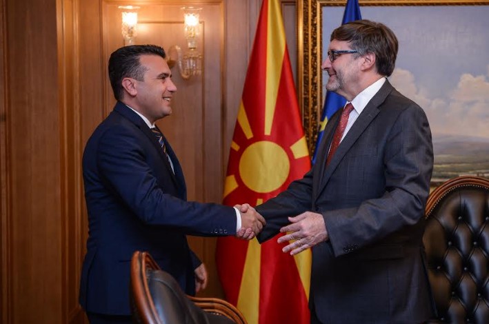 Zaev-Palmer meeting: Macedonia and US optimistic about Euro-Atlantic processes