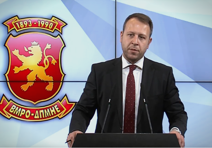 Janusev: VMRO will punish the criminals and make EU integration a key priority