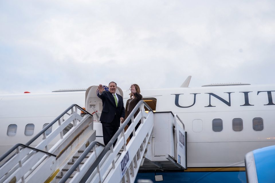 Pompeo concludes Macedonia visit, travels to Athens