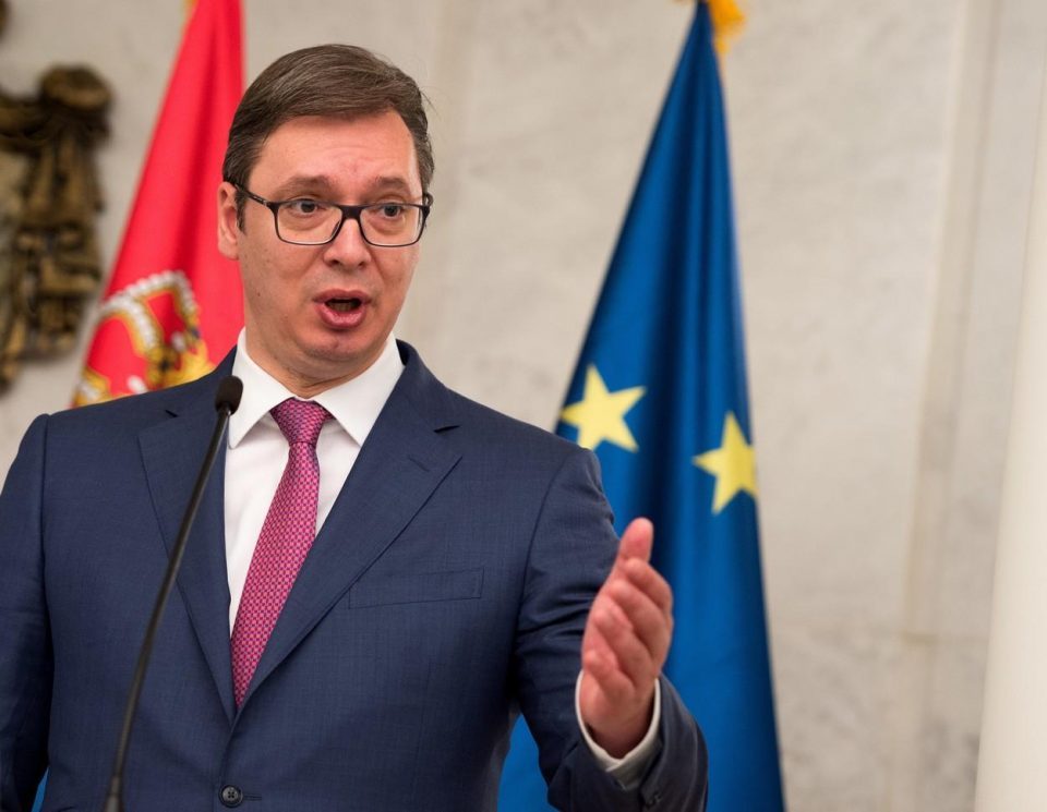 Vucic tells the Financial Times that the snub of Macedonia proves the EU is untrustworthy