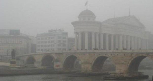 Overnight, Skopje had the fifth worst air pollution stats in the world