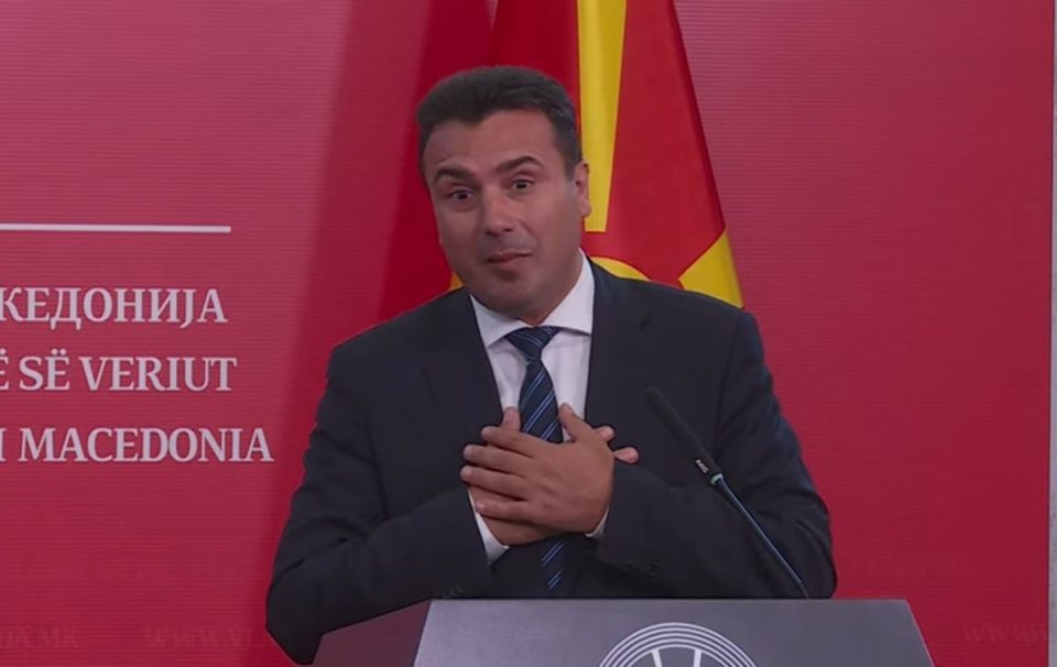 What changed? Within hours Zaev changed his position on whether he will resign