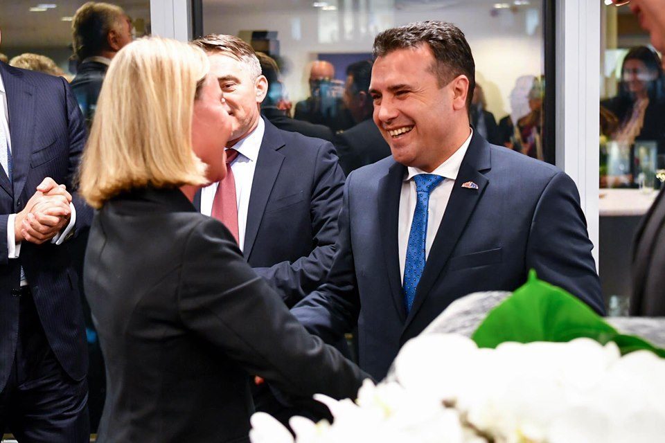 Zaev: Federica, thank you for your commitment