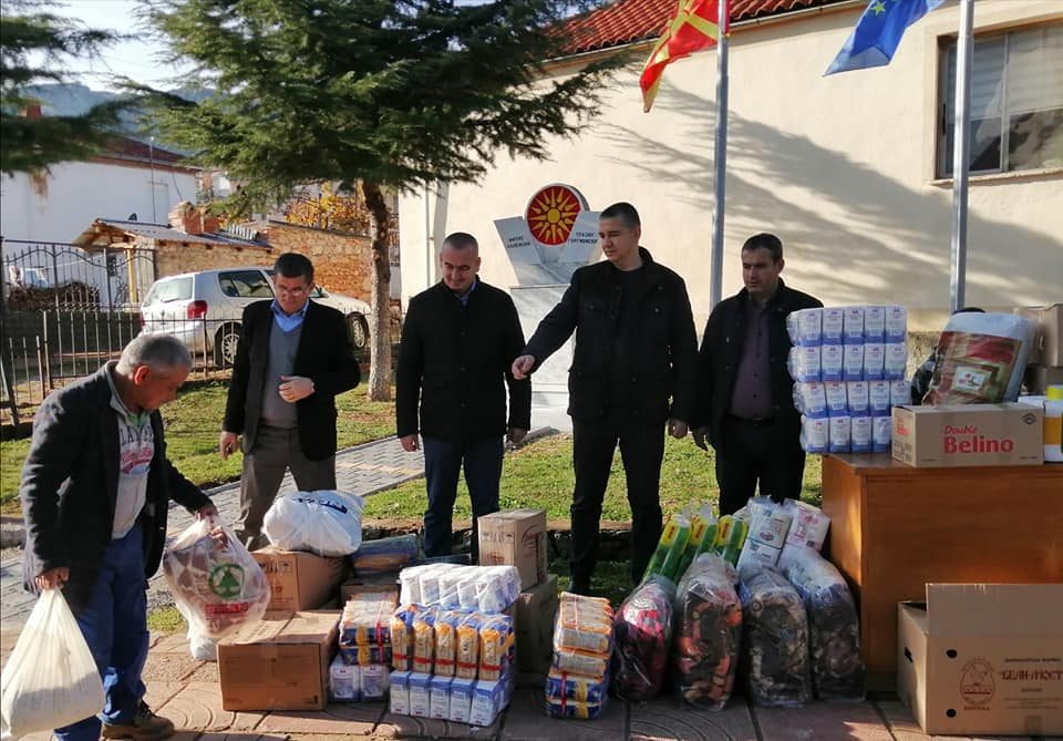 Macedonian community in Pustec collects donations for earthquake victims