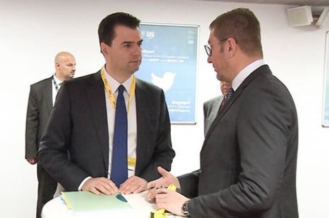 Mickoski met with Albanian opposition leader Basha