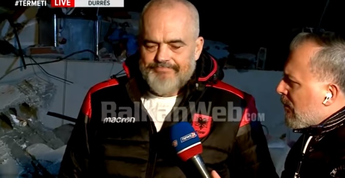 Emotional appeal from Albanian Prime Minister Rama after it’s revealed that his son lost his girlfriend in the earthquake