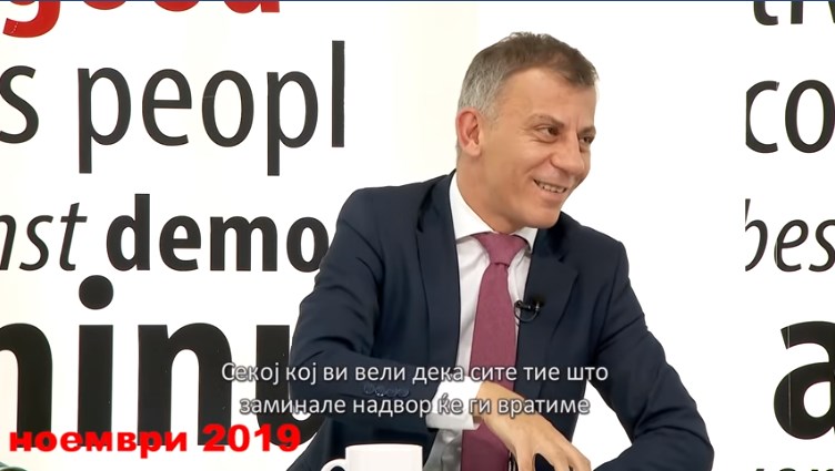 SDSM minister laughs while saying that Zaev lied when he promised to stop and reverse youth emigration from Macedonia