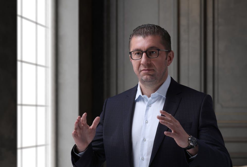 Mickoski says VMRO will take a pro-Macedonian approach to the identity issue