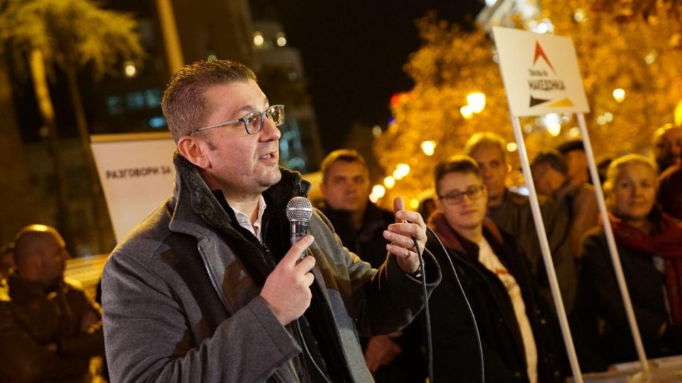 Mickoski: Soon we will have detailed political offer from VMRO-DPMNE, with a vision of how Macedonia will look in ten years