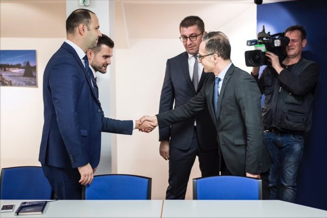 Mickoski raised the issue of corruption and stalled EU integrations during his meeting with German Foreign Minister Maas