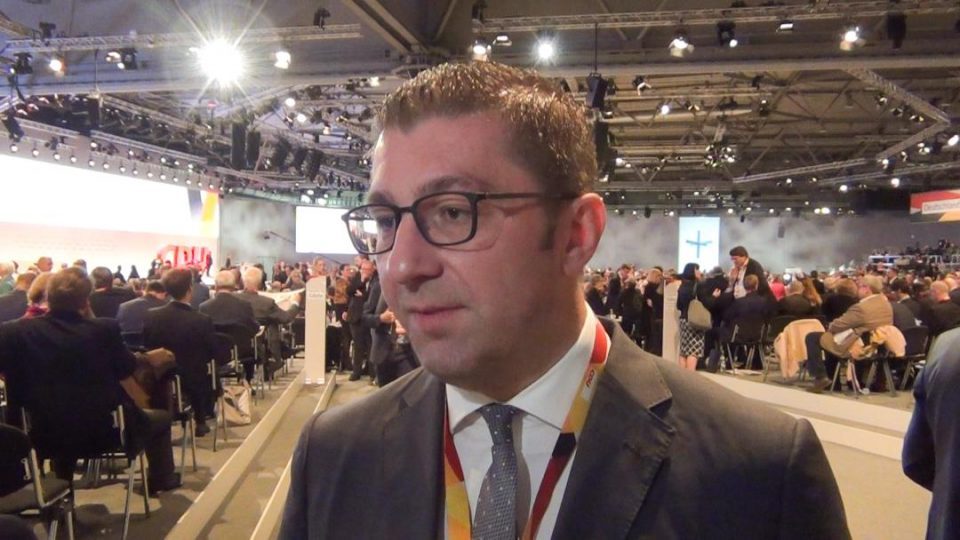 Mickoski: VMRO is receiving expressions of support from our sister parties across Europe