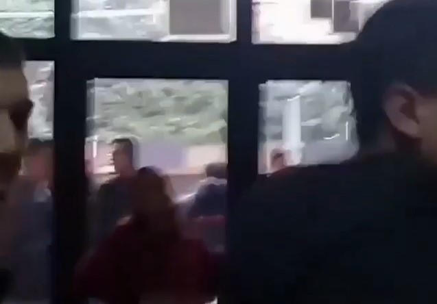 Kumanovo high school principal locks the students to stop them from protesting for clean air