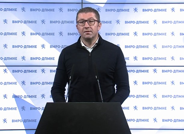 Mickoski: VMRO-DPMNE to submit amendments to Law on Languages, in line with Venice Commission recommendations