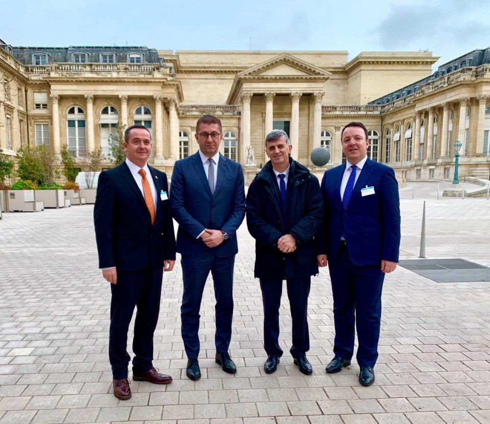 Mickoski meets French Assembly representatives: Under VMRO, Macedonia will conduct serious reforms and will curb against crime