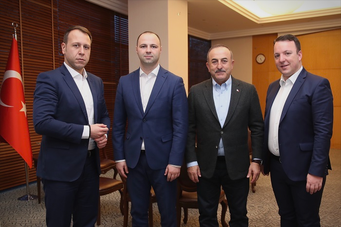 High level VMRO delegation visits Istanbul for a meeting with Foreign Minister Cavusoglu