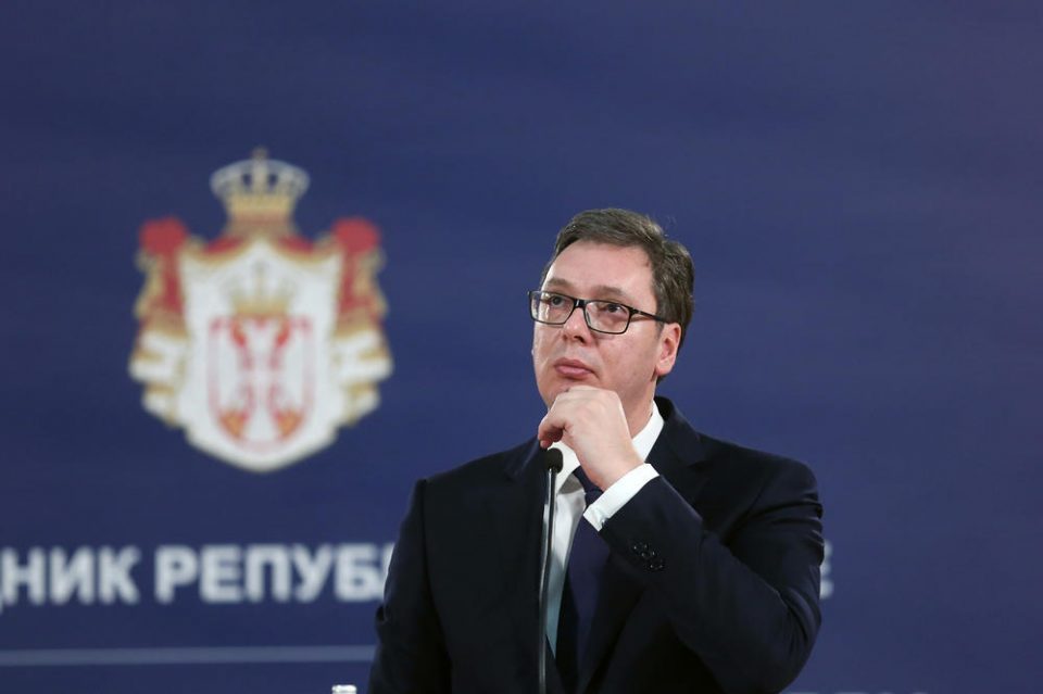 Vucic says Serbia will not join the campaign organized against Macron over Macedonia and Albania