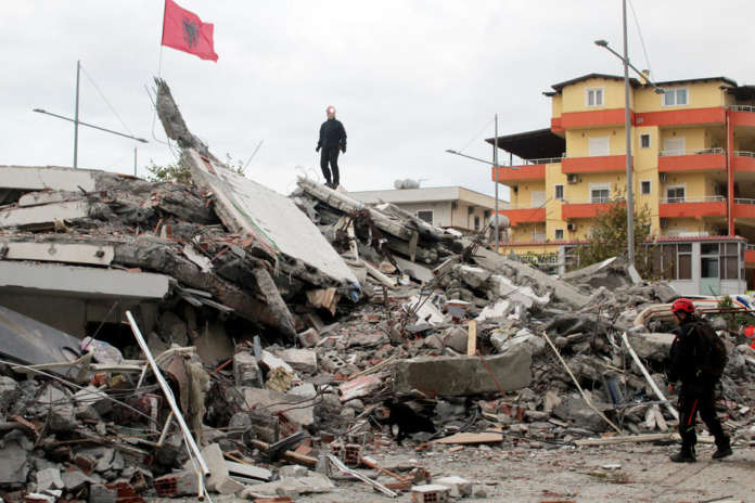 Albania seeks arrests for quake deaths in collapsed buildings
