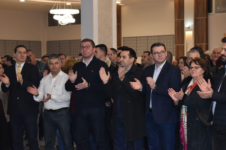 Mickoski in Radovis: Great energy for new hope, great victory and renewal of Macedonia