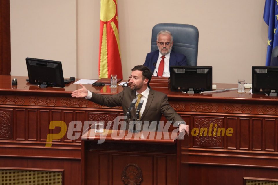 Dimovski: VMRO-DPMNE will seriously oppose the attempt to annul lustration