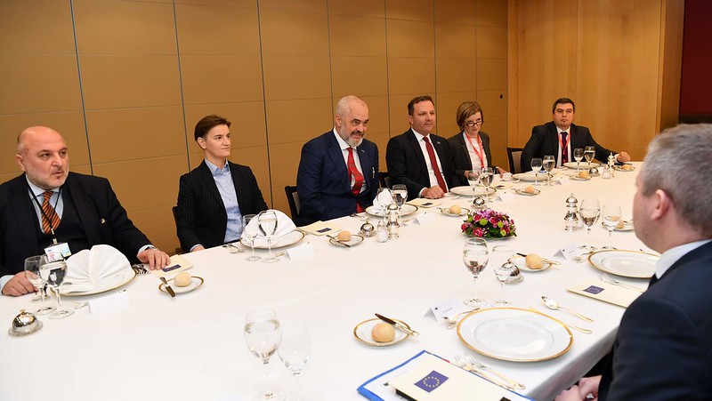 Spasovski meets Western Balkans leaders and Commissioner Varhelyi in Brussels