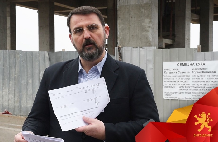 VMRO calls for an investigation into “Minister Filipce’s casbah”