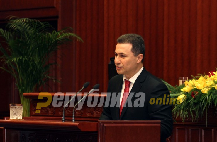 Nikola Gruevski: Zaev himself acknowledged that his campaign of political persecution is based on inadmissible, edited recordings