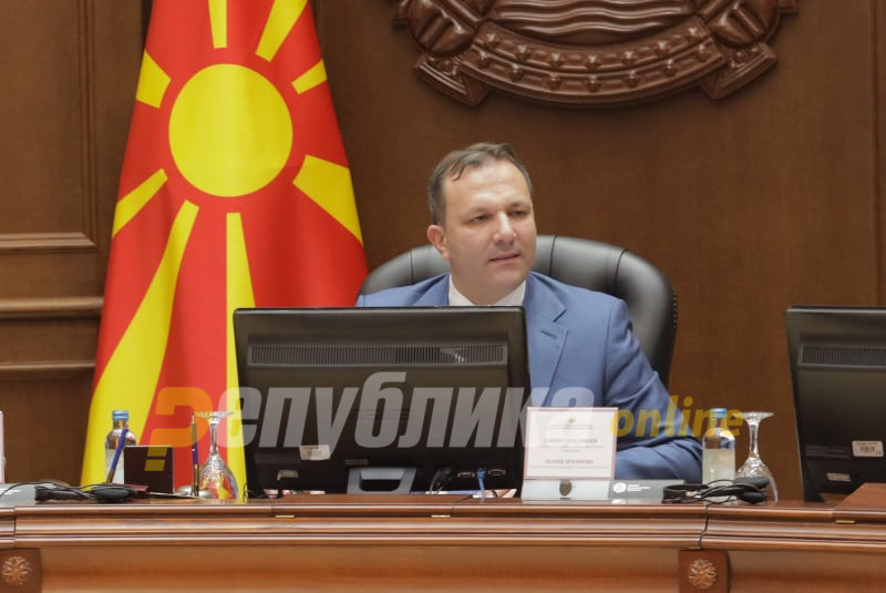 SDSM will not allow the Parliament to dissolve until they get the laws they demand, Spasovski confirms
