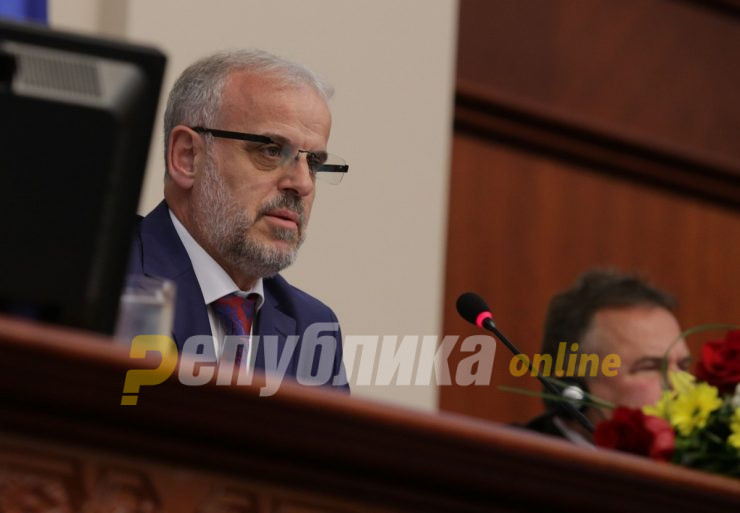 Xhaferi asks SDSM to say if they’re serious about holding early elections