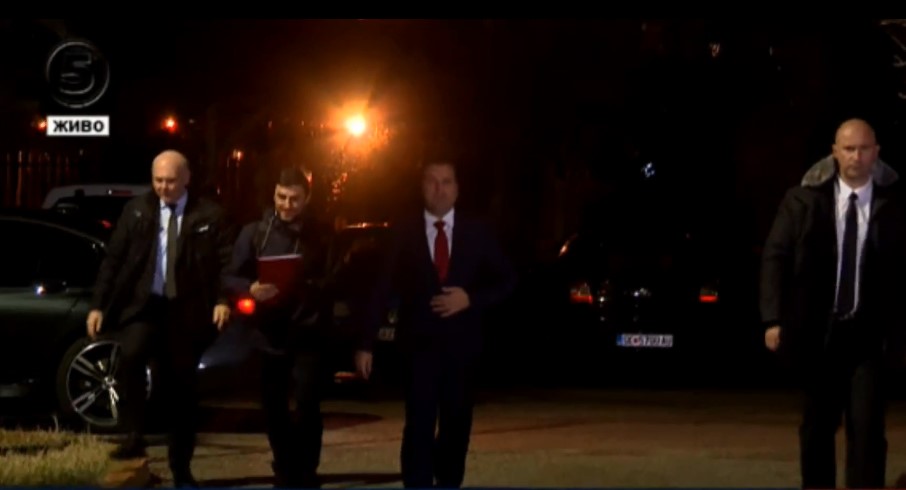 Zaev still uses Government provided vehicles and escort