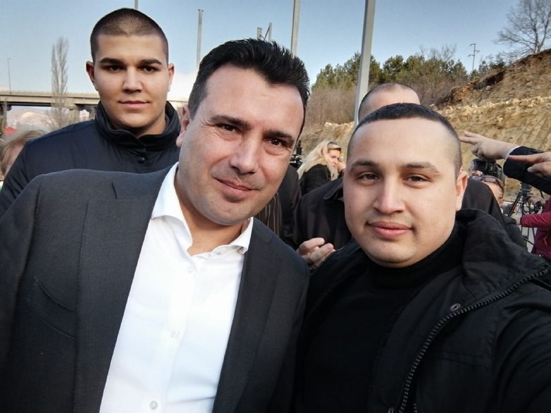 Zoran Zaev superfan arrested for destroying billboards depicting the crimes and corruption of his hero