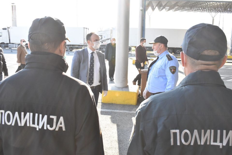 Minister Culev inspects the enforcement of the border closure order with Serbia