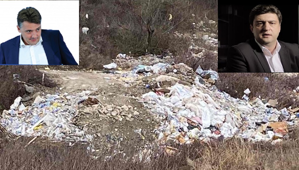 Dump site spreading near the luxury complex used by Boki 13