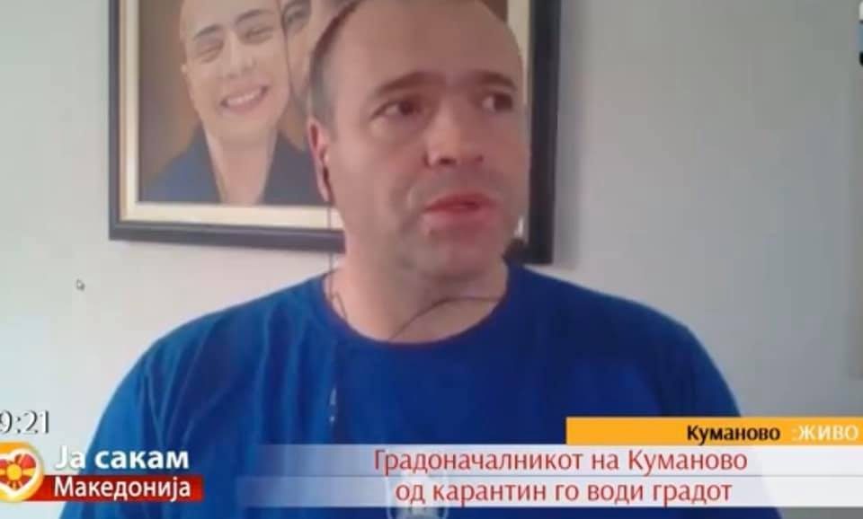 Kumanovo mayor talks emotionally about his experience with Covid-19: People responsible for our health lie