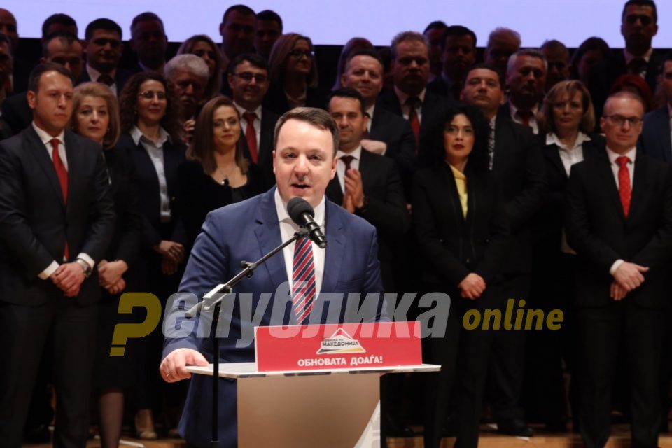 Nikoloski: Macedonia will win, you will win, we will all win together and better days will come for Macedonia!