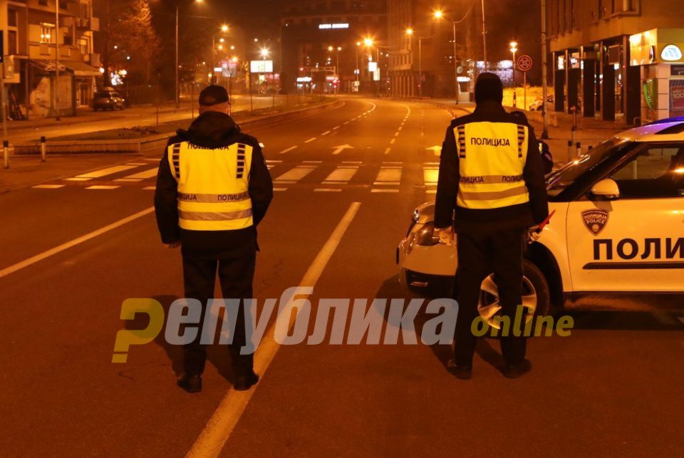 Police detains 42 people who were violating the curfew