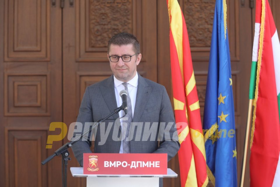 Mickoski asks that Kumanovo is not hostage of intraparty fights and Spasovski’s vanity