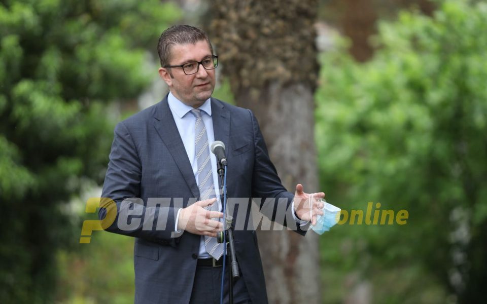 Mickoski: They want to present that I and VMRO-DPMNE are the government only to be amnestied from their own responsibility
