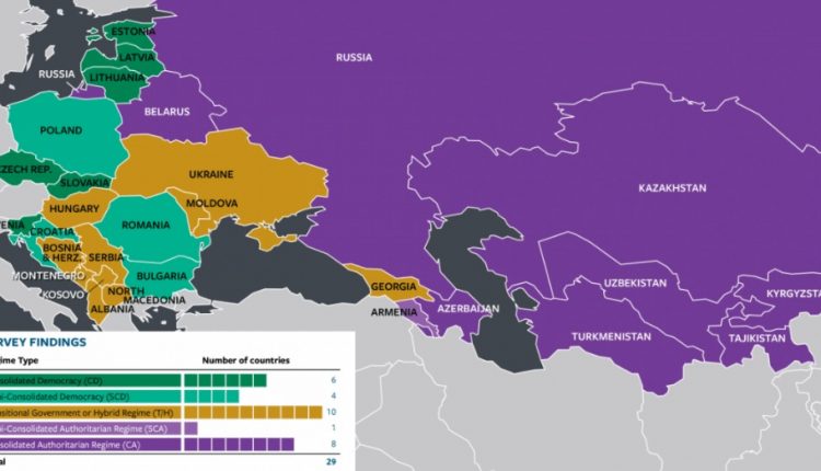 Macedonia continues to be considered a hybrid regime in transit, according to the latest Freedom House report