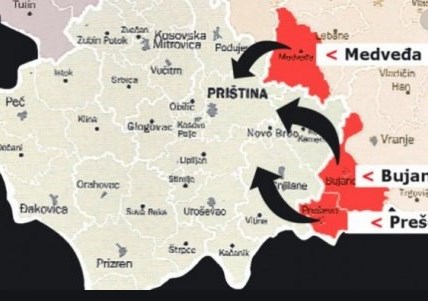 Hashim Thaci says he dreams of adding three Serbian towns to Kosovo