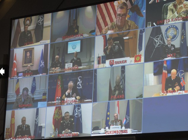 No “North or Macedonia”: Army’s Chief of General Staff referred to as “MK-Skopje MOD” at NATO Military Committee virtual meeting