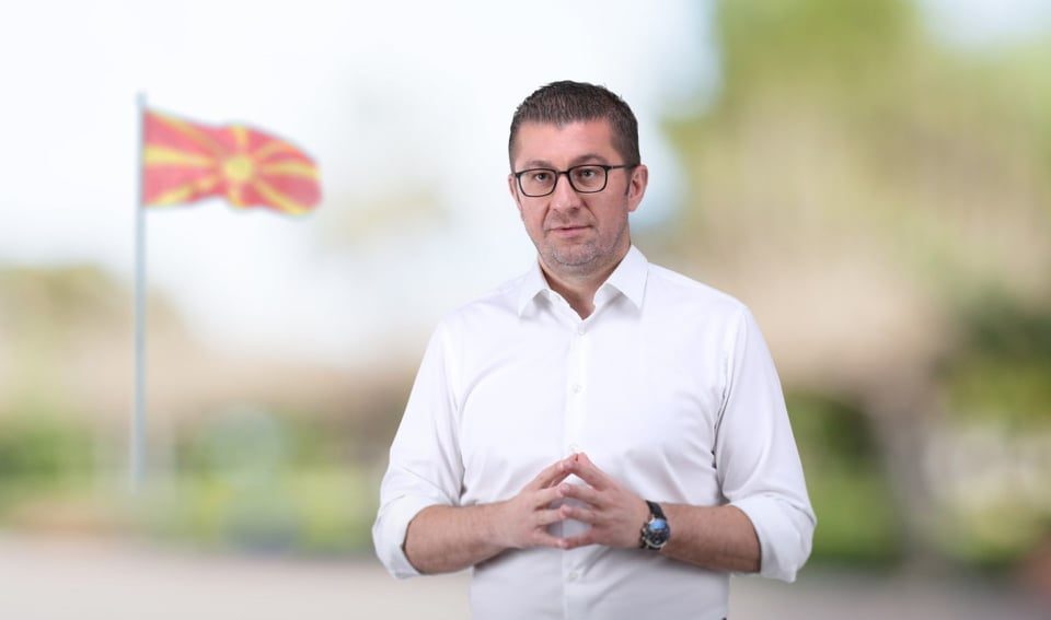 On May 9, Mickoski pledges to restore European values to Macedonia