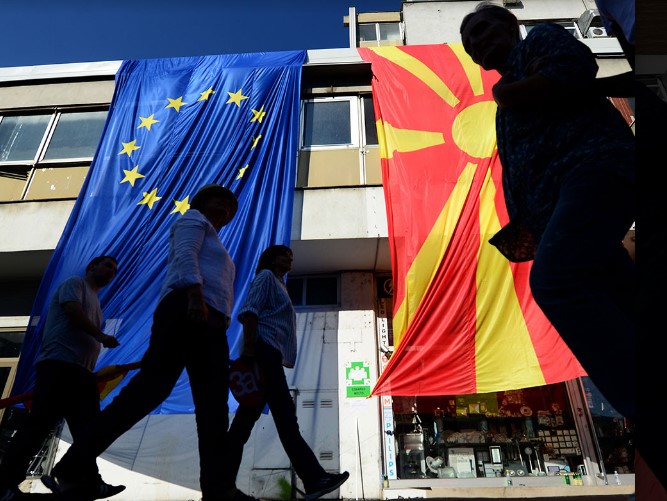 Negotiating frameworks for Macedonia and Albania not published yet