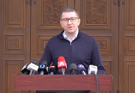 Mickoski states his conditions for participating in elections