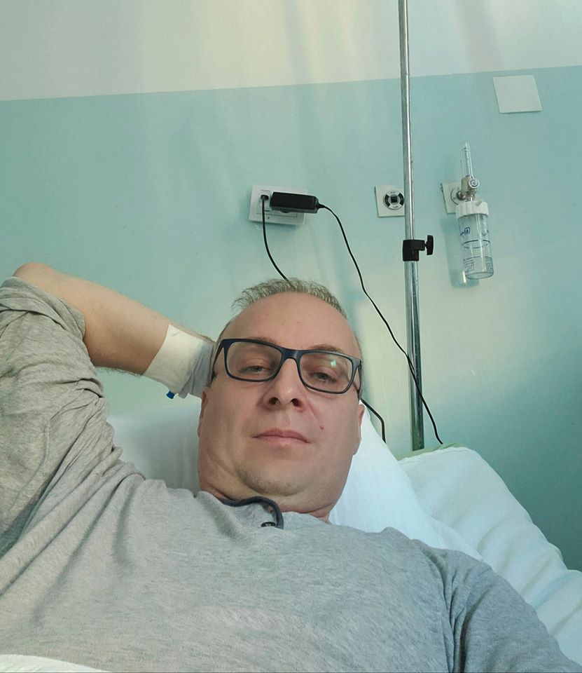 Antonio Milososki hospitalized at the Infectious Diseases Clinic: I’m fine