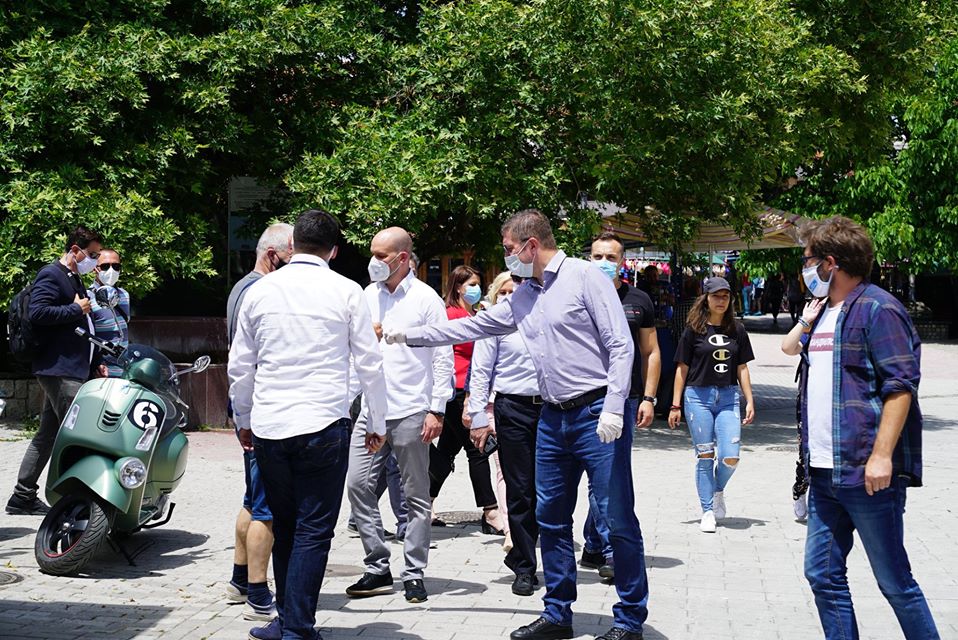 Election campaign: VMRO-DPMNE in Novaci, Demir Hisar and Bitola, SDSM in Kumanovo and Sveti Nikole