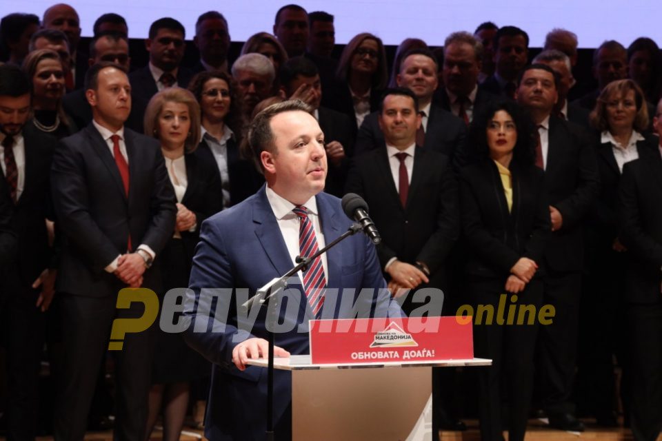 Nikoloski: After the elections, we will show how the Macedonian national dignity is restored