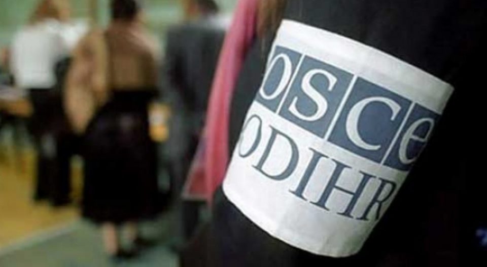OSCE to observe the election process as of June 22 with a team made up of seven experts
